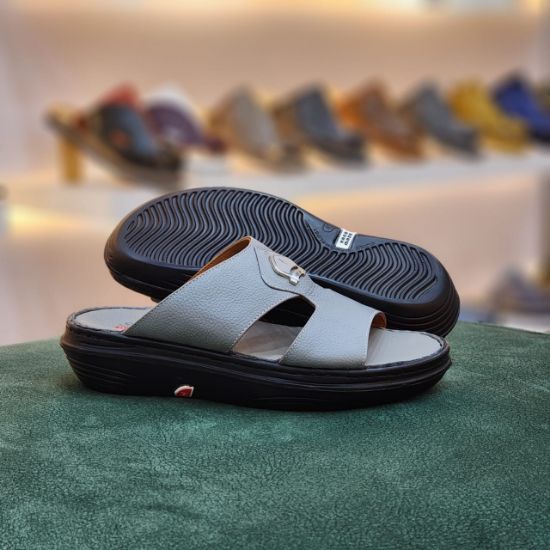 صورة حذاء تميمي جلد طبيعي مديل ت27